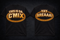 BAY ENERGY TEE (ORANGE & BLK)